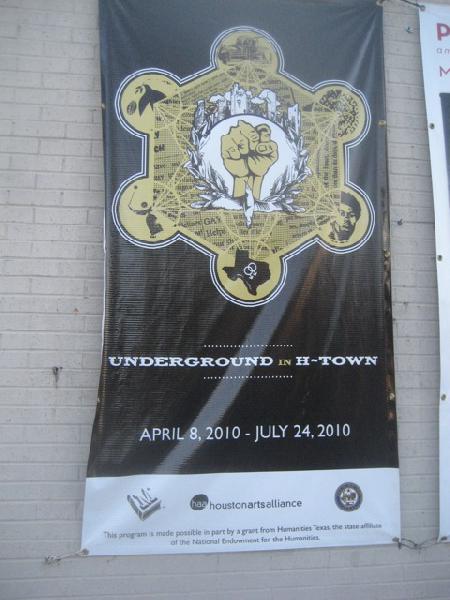 underground in h-town poster