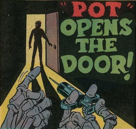 pot opens the door