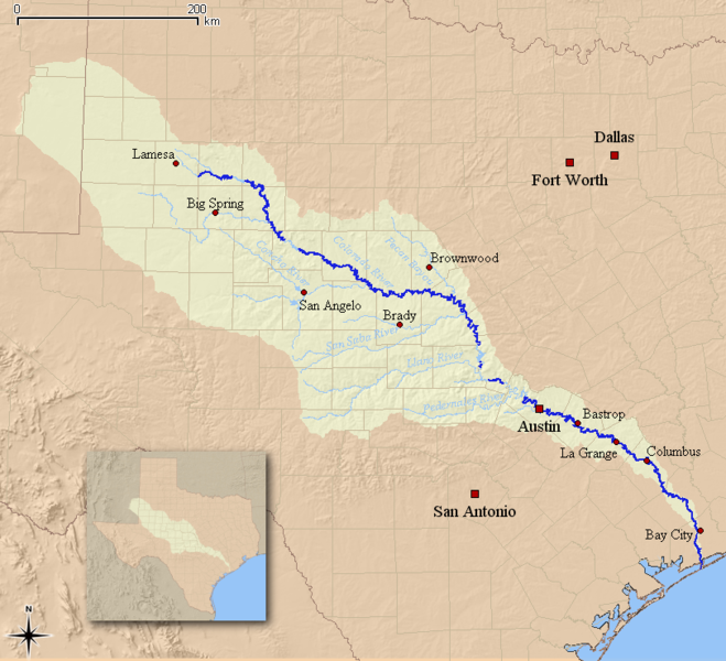 colorado texas watershed