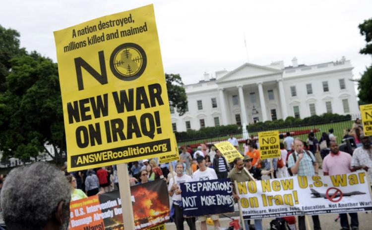 no new war on iraq