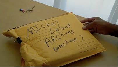 mickey leland archive envelope