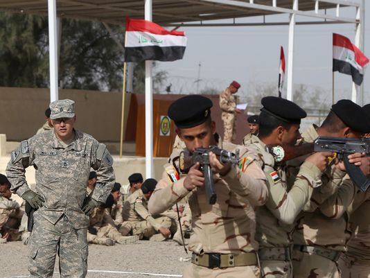 us military trainers iraq