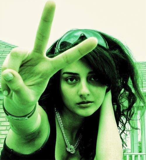 iran peace woman