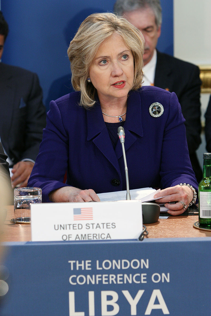 Hillary Clinton London conf on Libya